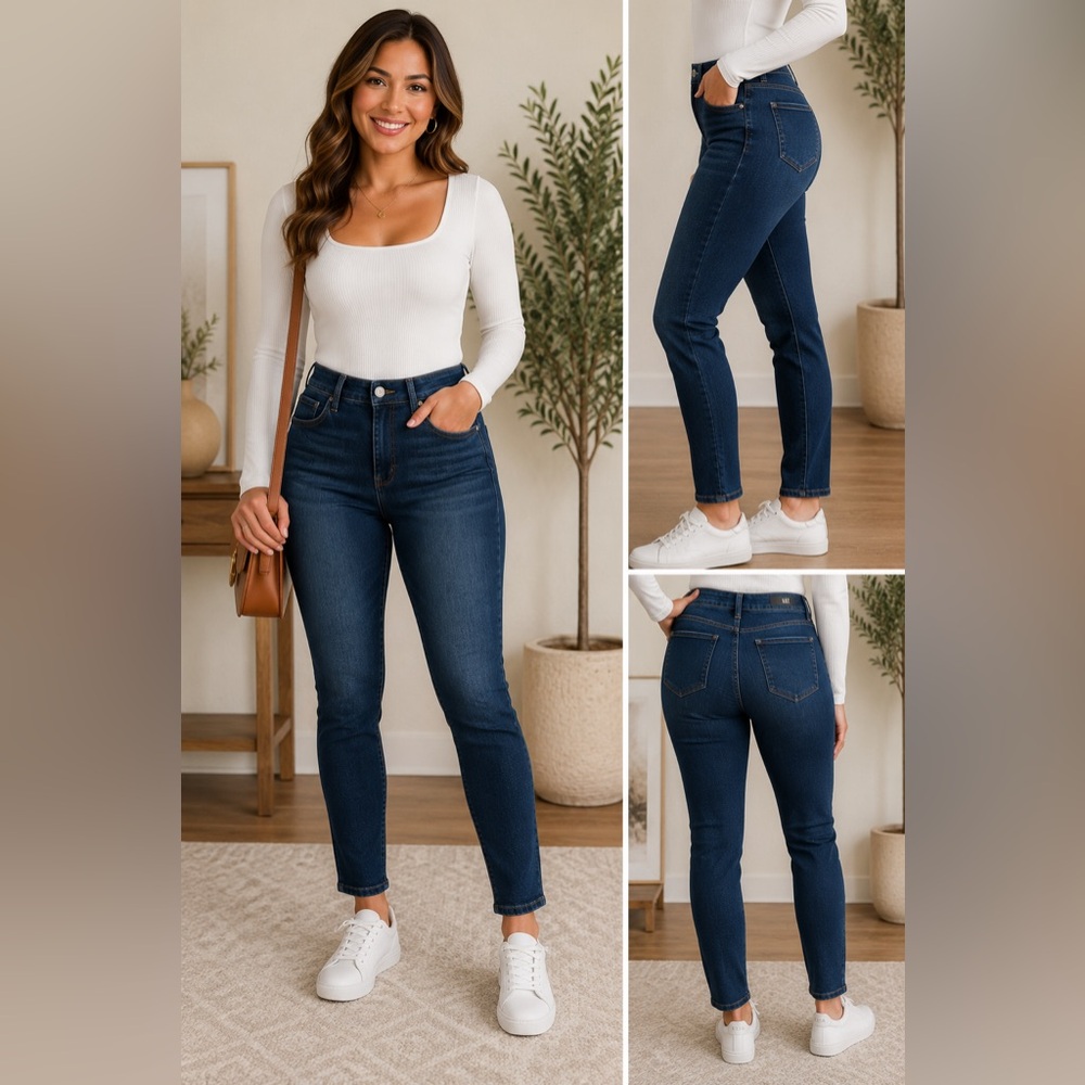 KUT From The Kloth Naomi High Rise Skinny Ankle Jeans Size 2